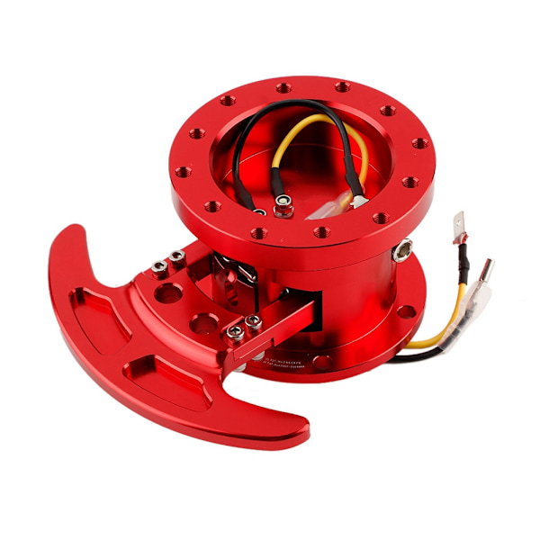 Bil Quick Release Racing Rattnav Adapter Avtagbar Snap Off Kit Universal