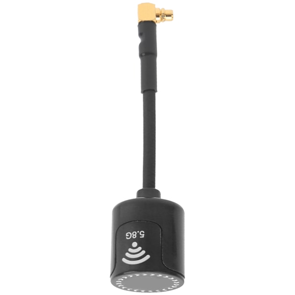 5.8Ghz MMCX 2.8dbi RHCP High Gain Lang antenne til FPV Racing Drone RC Dele Sort Vinkel