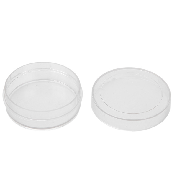 50 st Plastklocka delar Pärla förvaringsbox Hantverk Hårdvara Smycken Container Organizer