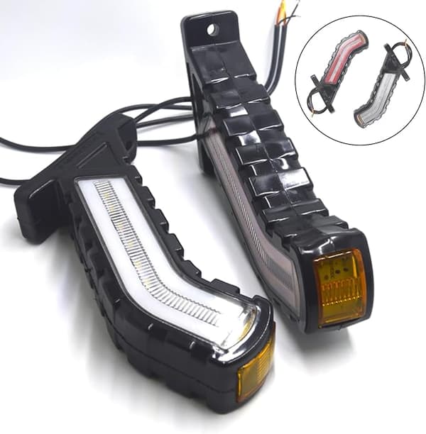 2 stk. LED-positionslys, 12/24V universal LED-positionslys Surround[LD]