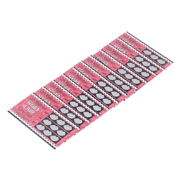12st Truth Game Cards Scratch Off Vuxen Game Card för Single Party Parody Game Prop