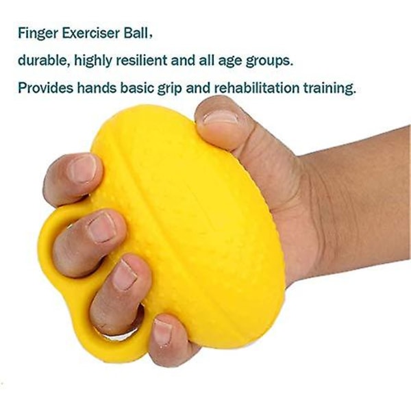 Fingerbollträning Bollgrepp Boll Stressbollar Hand Fingergrepp Förstärkande handövning