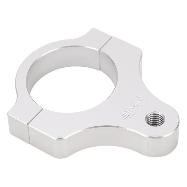 Steering Damper Fork Frame Mounting Clamp Vibration Reduction Lightweight Damper Fork Mount Support Holder for Motorcycle 41MM