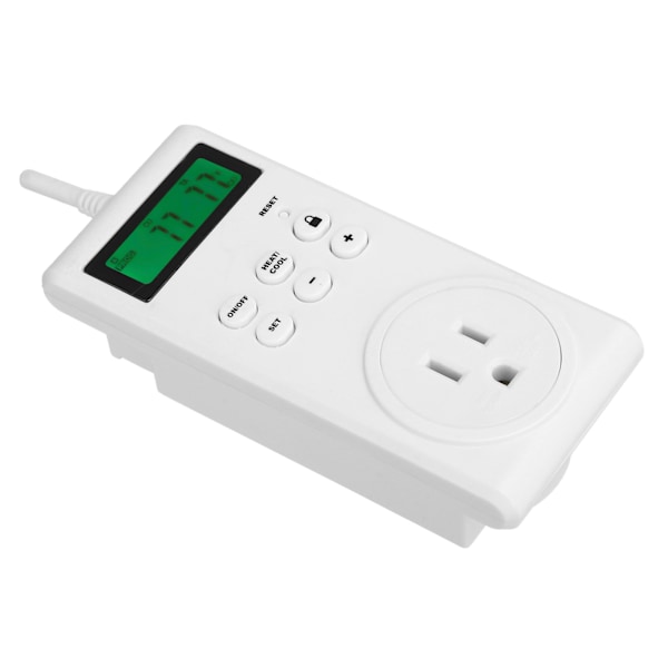 TS-3000 Lämpötilansäädin LCD Termostaatti Langattomalla Pistorasialla Huoneen Jäähdytykseen Lämmitykseen EU 230V 16A 50Hz 3680W Maksimi