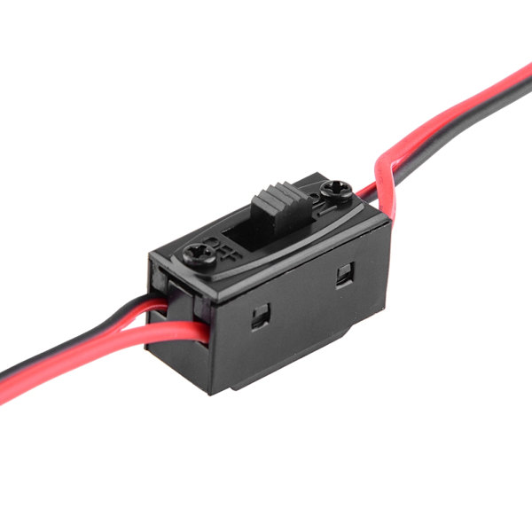 Ljuskontroll ESC Strömbrytare T Plugg hane Hona Switch Kabel för RC modell Bilbåt Flygplan