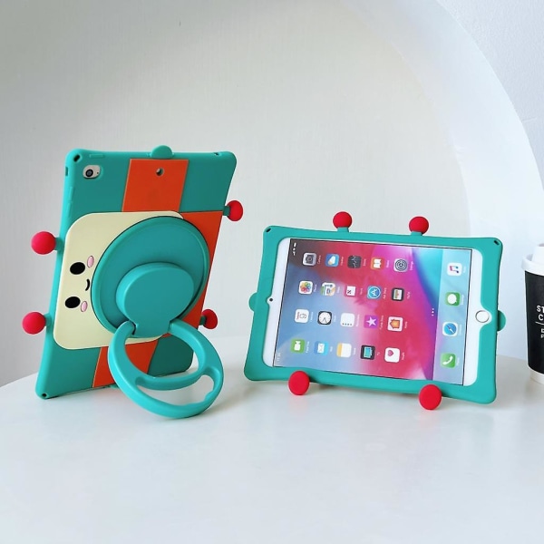 Sopii 3d Robotin pehmeälle case Ipad 10th 10,2 10,5 tuuman Air 3 4 5 Kids Silicon Cover Ipad 9.7 Pro 11 Mini 6 5 1 2 3 case 3D Robot 10.2 7th 8th 9th