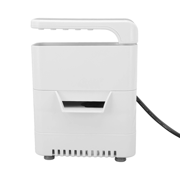 Turtle Tank Filter Låg vattennivå Multifunktionellt starkt sug 3 i 1 Small Fish Tank Filter EU Plug 220V 15W