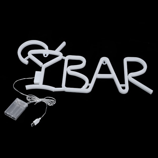 BAR Bokstaver Formet LED Neonlys Skilt Lys for Fest Bar Hjeminnredning Rosa