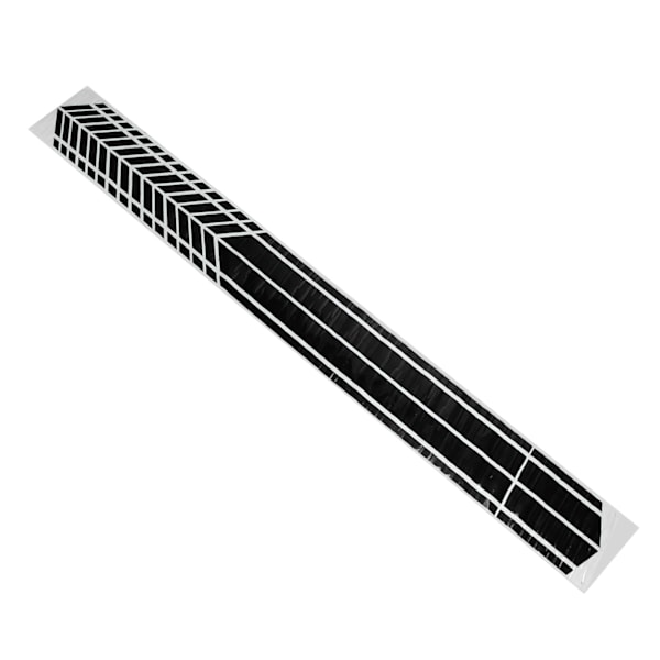 Side Door Stripe Sticker Universal Vandtæt Sports Racing Stripe Grafisk Dekaler til Bil Lastbil Karosseri Sort