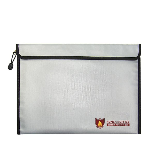 Safety File Bag Brannsikker Trygg Oppbevaringspose Dokumenter Bag Vanntett Filer Bag