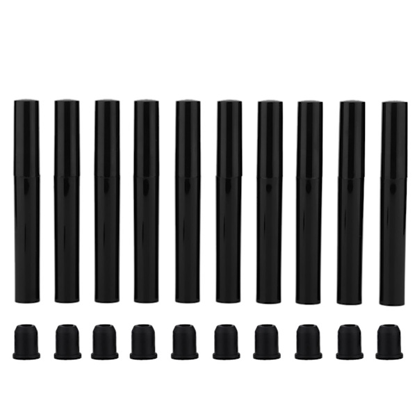 10 stk Tom Mascara Tube Sort Øjenvippevækst Væskebeholder Flaske Kosmetisk Værktøj 3ml