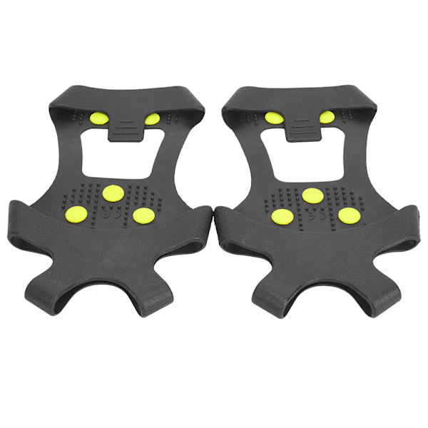 1 Par Universal 10-Tann Anti-Skli Isbrodder Sko Grips Pigger Klatre Pigger for Vandring Klatring XL:43-45