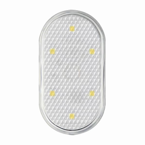 Liten läslampa för biltaket USB-laddare Bilbelysning LED-pekskärm