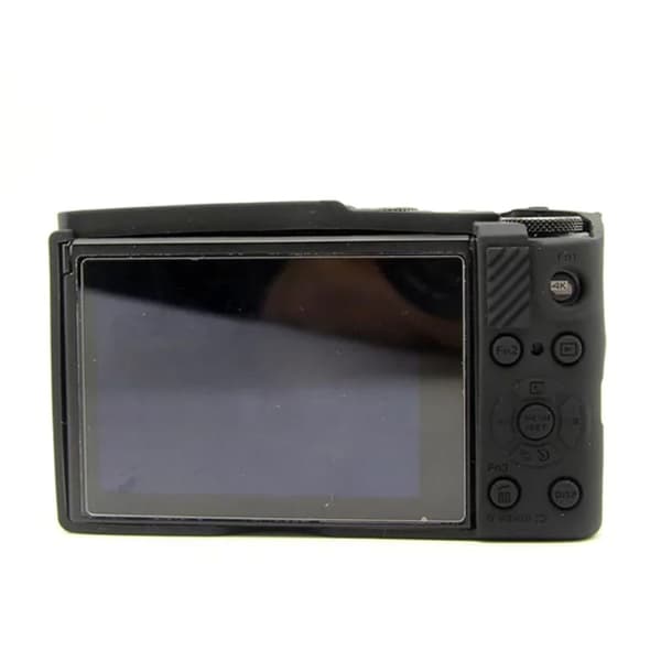 Silikonebeskyttelse til Panasonic Lumix DMC LX10 Sort Svart black