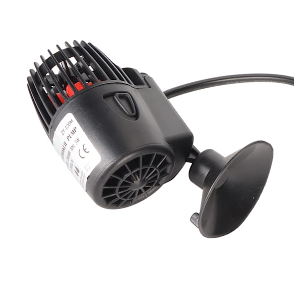 Akvarium Bølgemaker 360 grader justerbar Ultralyd fiske tank Powerhead-pumpe Neddykbar sirkulasjonspumpe US-kontakt 110V