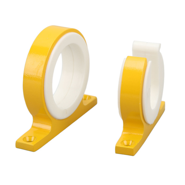 2 stk Fiske Stang Holder Horisontal Vertikal Aluminium Båtmontert Fiske Stang Stativ for Skip Biler Lastebiler Bobiler Gul