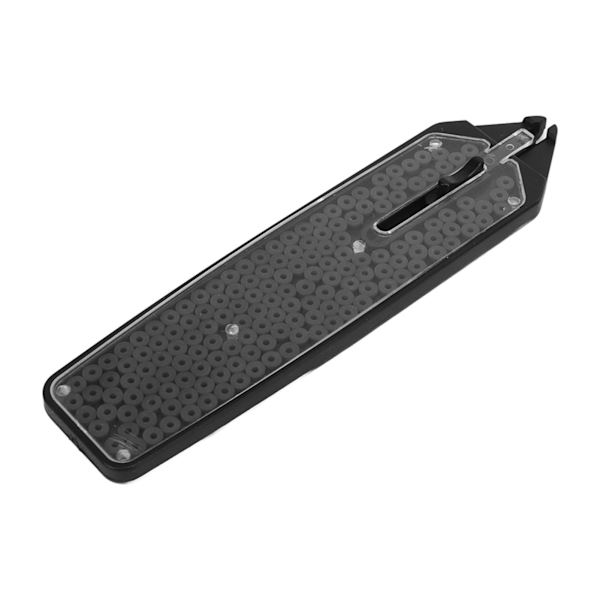 Tennis Cross String Saver Tennisstrengbeskytter Lås Cross Udskiftning String Saver Sort