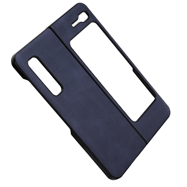 Mobiltelefonfodral Stötsäkert Telefon Läderfodral Skal för Samsung Galaxy Z Fold 1 / W20 Blå