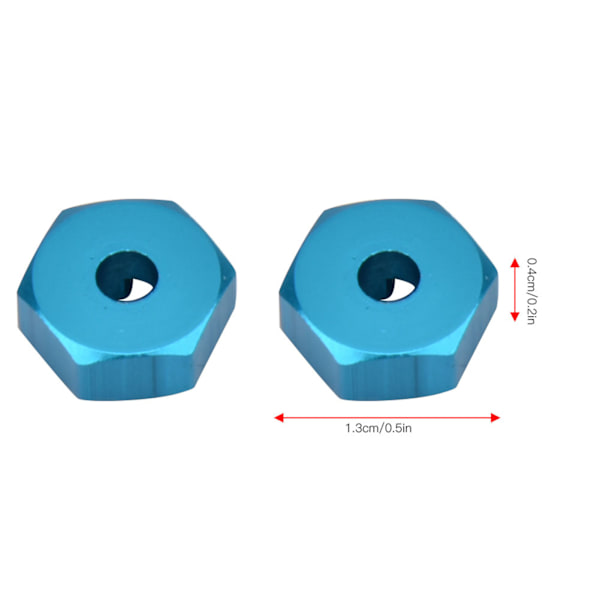 7mm til 12mm Hex Nav Drive Adapter for WLtoys modellbil