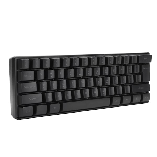 HXSJ V700 Tangentbord USB RGB Bakgrundsbelysning Speltangentbord med 61 Tangenter för Laptop Dator