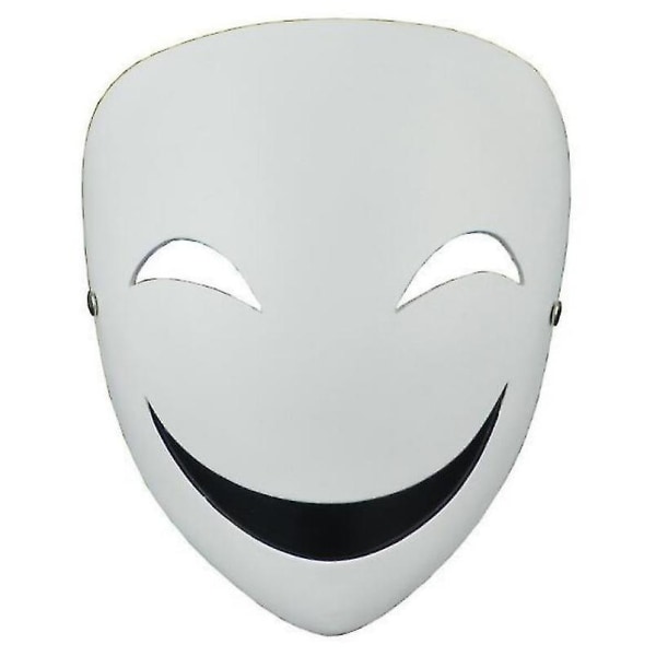 1/2 stk Anime Bullet Kagetane Hiruko Mask Cosplay Kostyme rekvisitter Halloween Mask White 2pcs