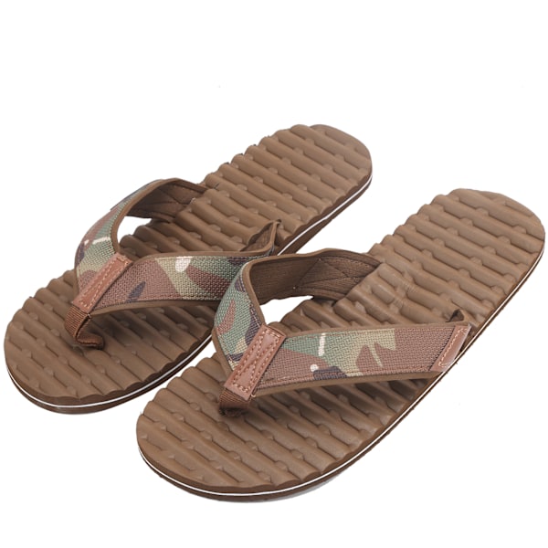 Sommar Lättviktsflipflops Flerlagertofflor EVA Outdoors Jakttillbehör(40 )