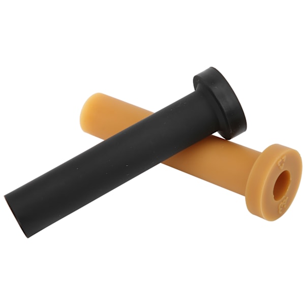 2 stk. Gummi Golf Tees Holdbare Golftræningshjælpemiddel Tee Holder Driving Range Sort Gul