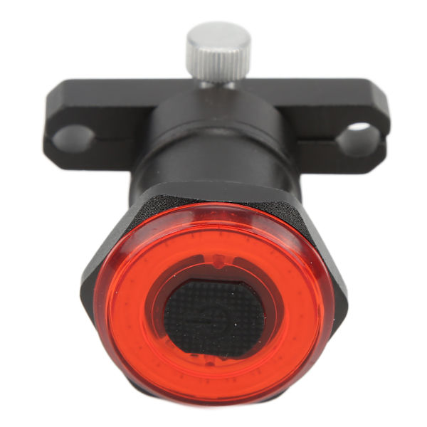 MEROCA WR25 Älykäs Pyörän Induktio Takavalo USB Ladattava Jarrutunnistava Varoitusvalo (WR25 Tyynyasennus Takavalo Musta [Korkea Kirkkaus 100lm])