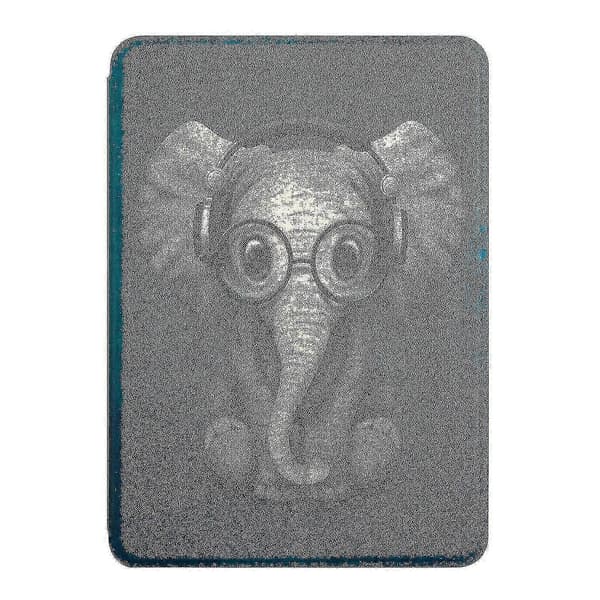 Smart Wake-Sleep-etui til Kindle Paperwhite 6 tommer (2012-2016 versioner) 003 Elephant Kindle 11th Gen. 2022