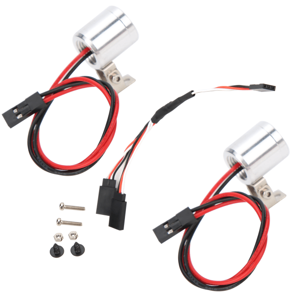 Fjärrkontroll Bil LED-strålkastare Blinkande ljus för MN86K MN86KS MN86 MN86S 1/12 RC Car
