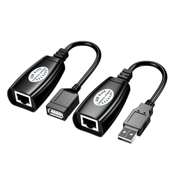 USB RJ45 Verkon Ethernet Lan-kaapeliextender Ammattimainen kannettava 50m signaalinvahvistin