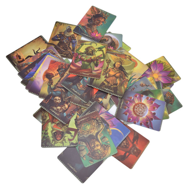 44 kort Tarotdekk gudinne mønster skjebnespådom Tarotlesing spådomskort for nybegynnere