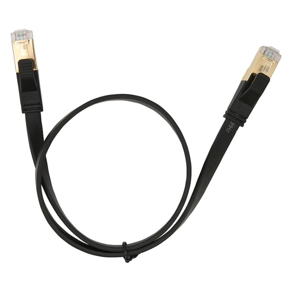 Cat 8 Ethernet Kabel 40Gbps 2000Mhz RJ45 Han Interface 0.5 meter/19.7in Ethernet Ledning til PS5 til Router