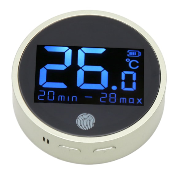 Digital akvariumtermometer med lång sondkabel Hög exakt till ±0,1℃ LED-displaytermometer för akvarium