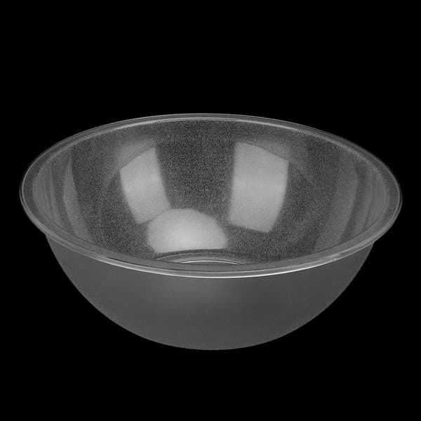 Large Round Clear Acrylic Serving Bowls Salad Fruit Buffet Serving Container Dishware L