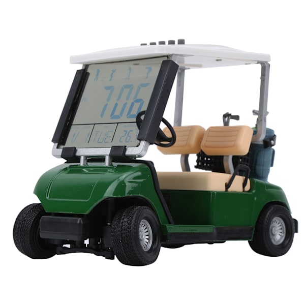 Muovista valmistettu ikuinen golfkalenteri - Klubiauto lahja - Minigolf-kärrykello tarvikkeet