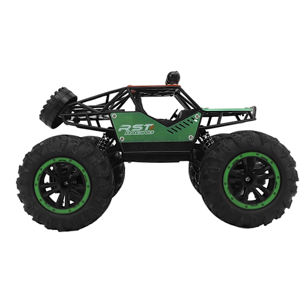 Fjärrkontroll Stuntbil 360 graders roterande 4-hjulsdriven RC-bil fordonsleksak för barn Grön