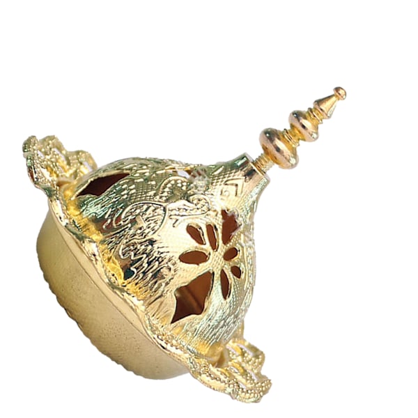 Vintage Røgelsesbrænder Udsøgt Rustbeskyttelse Metal Røgelsesbrænder til Soveværelse Stue Tårn Guld