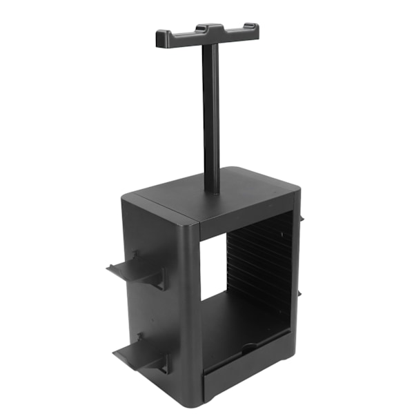 Game Storage Tower Most Storage 10 Disk 2 Headset Stativ 4 Controllers för PS5 för PS4 för SwitchPro för XBOX-serien