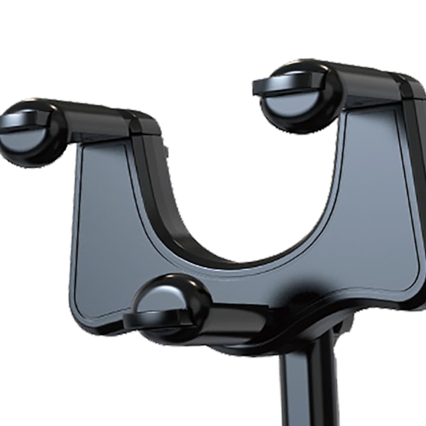 Bilbackspeil Telefonfeste 360 ​​graders rotasjon Mobiltelefonholder Universal passform for bil