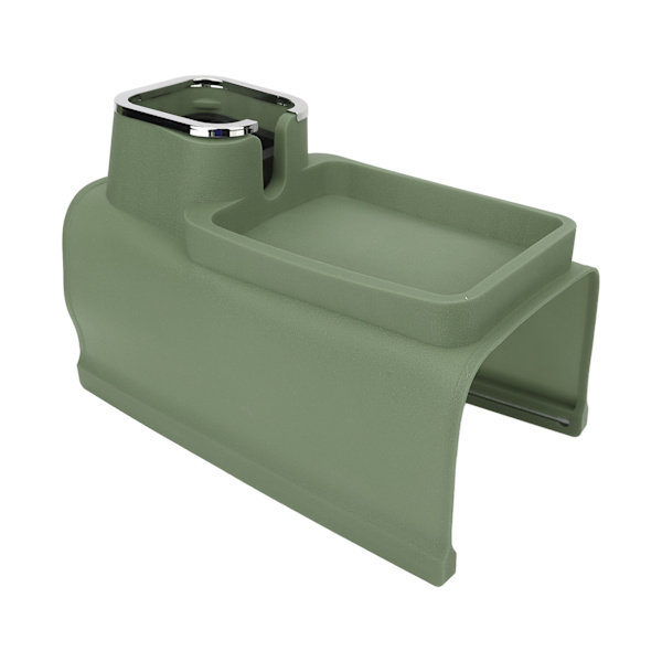 Soffa mugghållare fack Ergonomisk multifunktion silikon soffa arm mugghållare med halkfri bas soffa armstöd bricka för kontor grön
