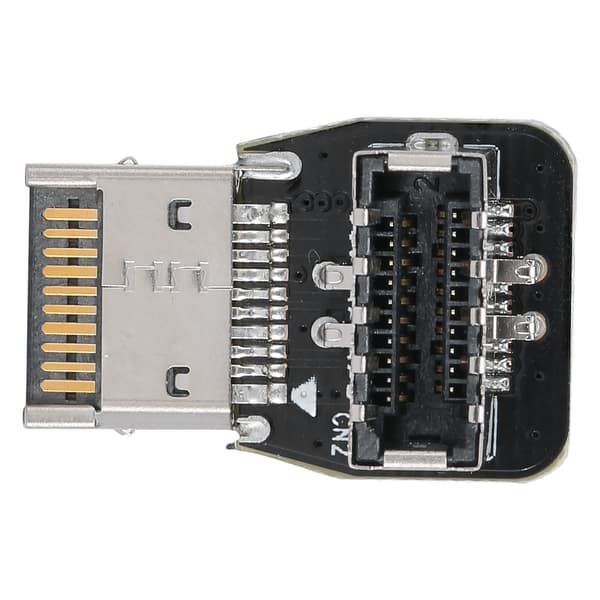Etupaneeli TYPEE-sovitin Header PC-emolevy USB3.1 10G 90 asteen ohjauskyynärpäämuunnin PH74B