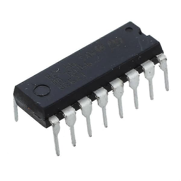 10 x L293D stepmotordriver Black & silver
