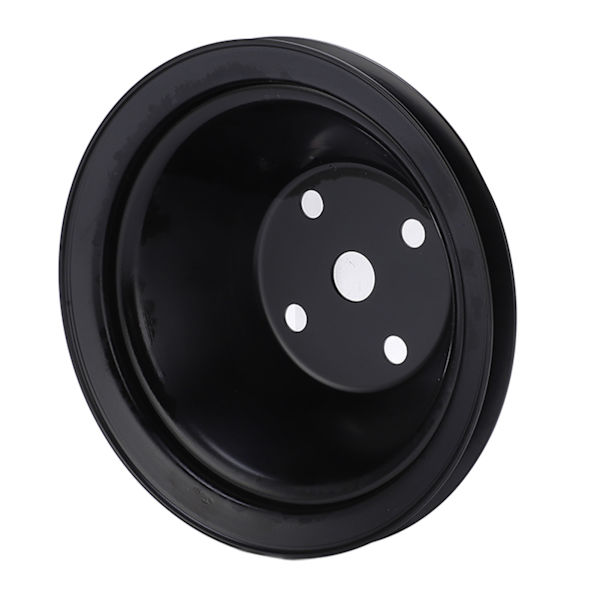 Metall vevaxel remskiva Lång vattenpump remskiva Ersättning för Chevy SBC 262 327 400 motor