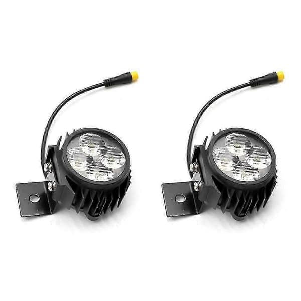 2X Kompatibel med Kukirin G2 MAX G2 PRO frontlykt elsparkesykkel styrelys frontlys erstatning