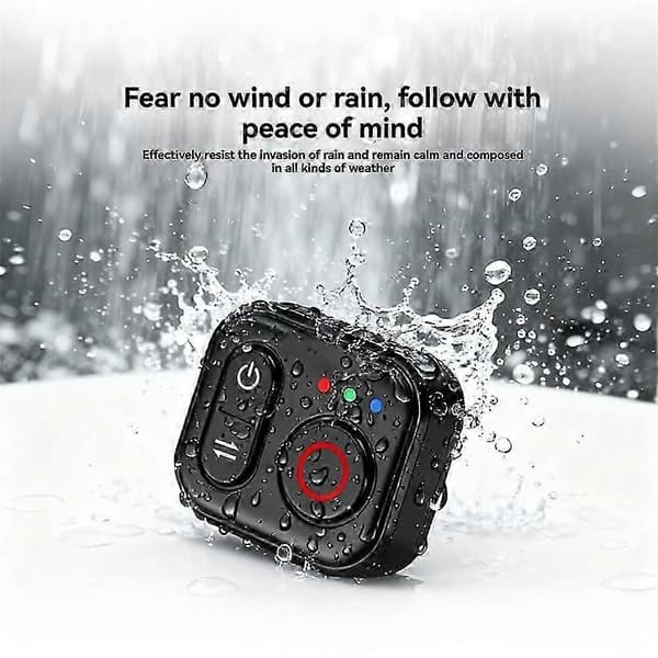Trådløs Bluetooth-fjernkontroll Kompatibel med DJI Action6/5 Pro/4/OSMO 360 Shoot Controller Action Cam Shutter av høy kvalitet