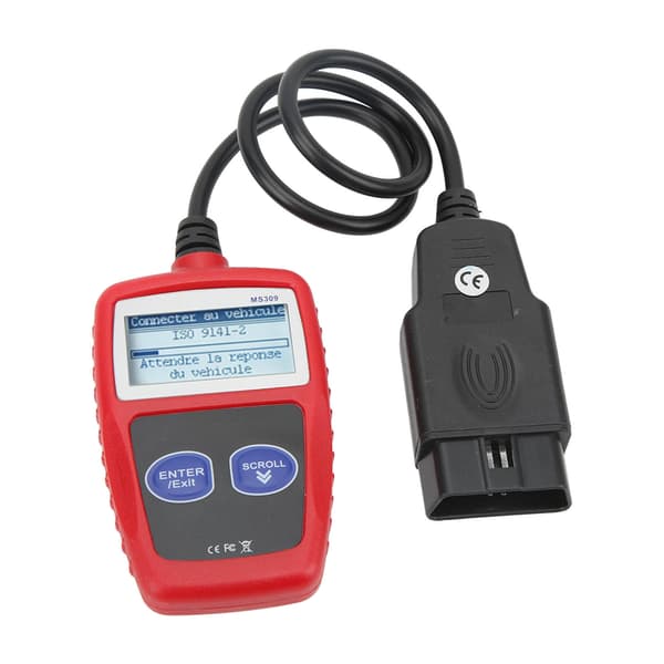 12V OBD2 Diagnostisk Scanner LCD Baggrundsbelyst Skærm Professionel Diagnostisk Grænseflade til Bil