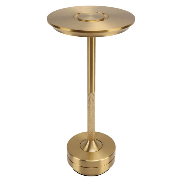 Ledningsfri bordlampe 3 farver Trinløs Dimmer LED Bordlampe Genopladelig Touch-lampe Natbord Lampe til Restaurantbarer Hjem Guld