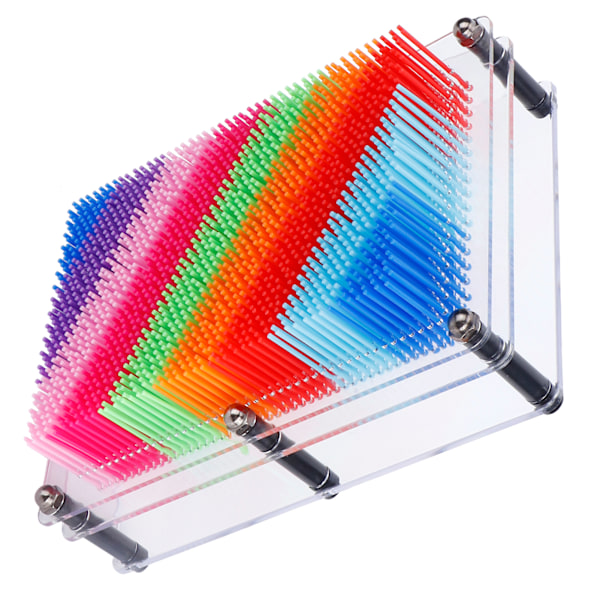 3-dimensionell Pin Art Board-leksak för skulpturer Barn Vuxna Lärande present Pedagogisk leksak