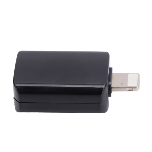 USB3.0 OTG-adapterkontaktkonverter Passar för IOS Mobiltelefon Snabb Dataöverföring Svart